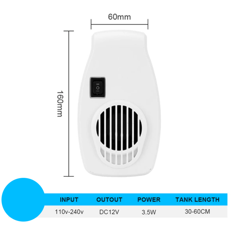 Hanging Cooling Fan For Aquarium