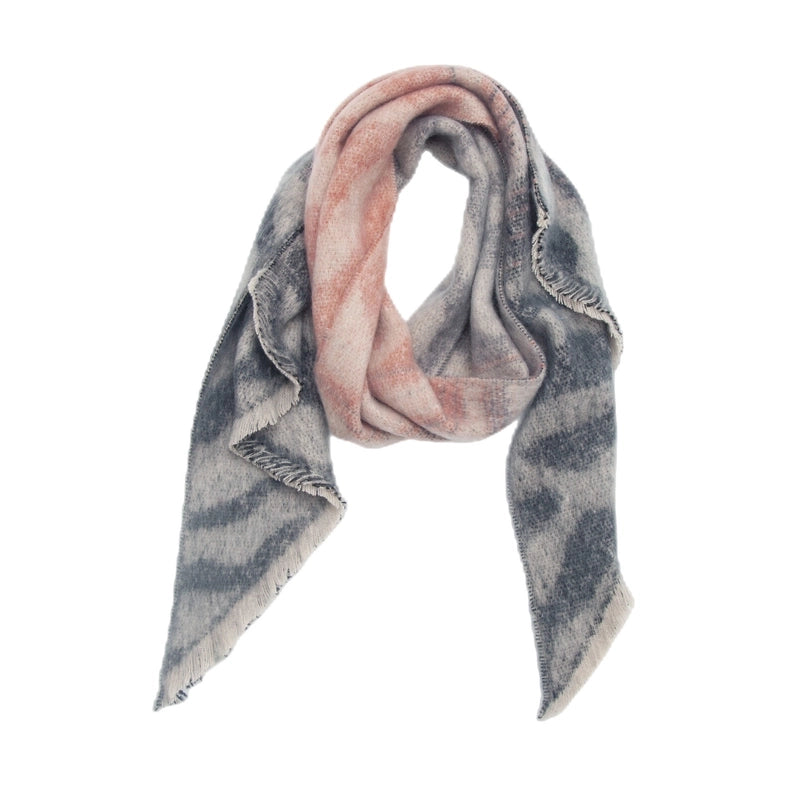 Women's Elegant Basic Color Block Polyester Scarf