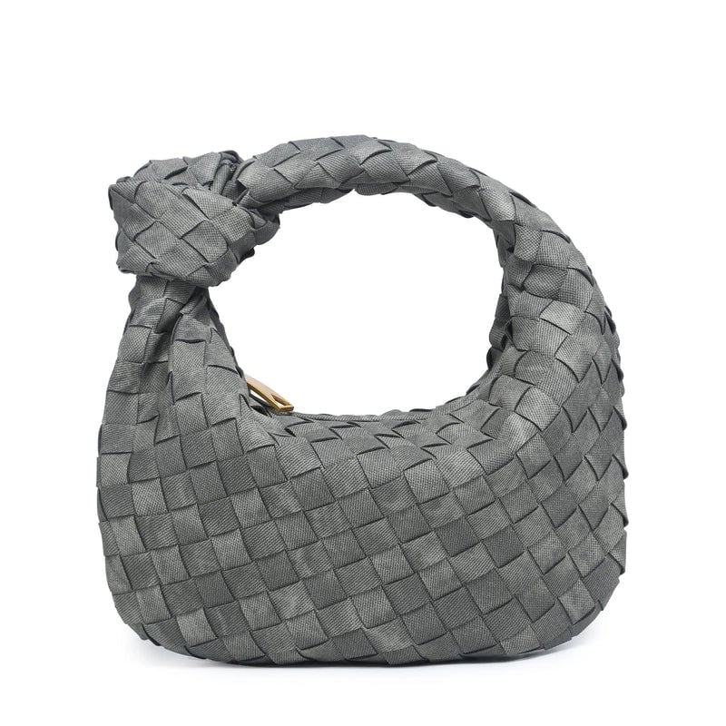 Women's Small Pu Leather Solid Color Streetwear Dumpling Shape Zipper Handbag