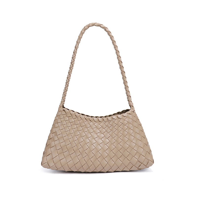 Women's Small Pu Leather Solid Color Streetwear Square String Shoulder Bag
