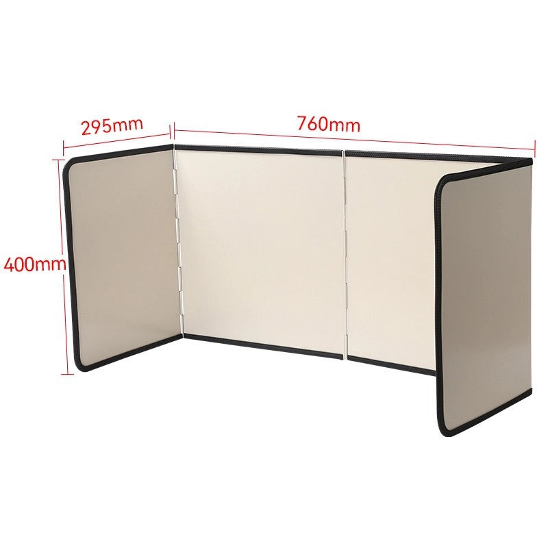 Gas Stove Galvanized Oil Barrier Folding Heat Insulation Board Kitchen Cooking Oil Barrier Household Stove Splash Oil Barrier