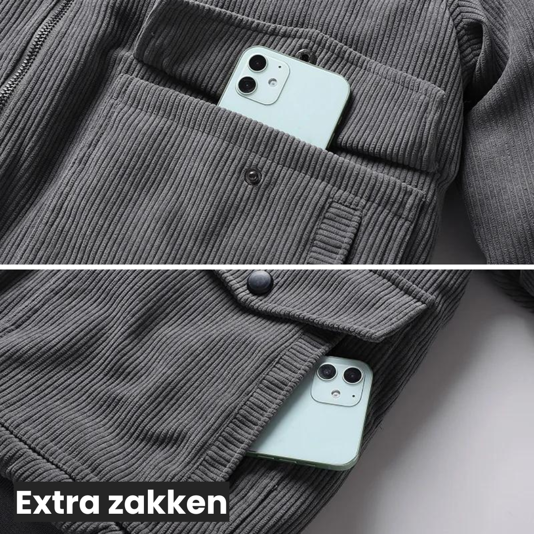 LIAM™ | Gewatteerde Fleece Jack