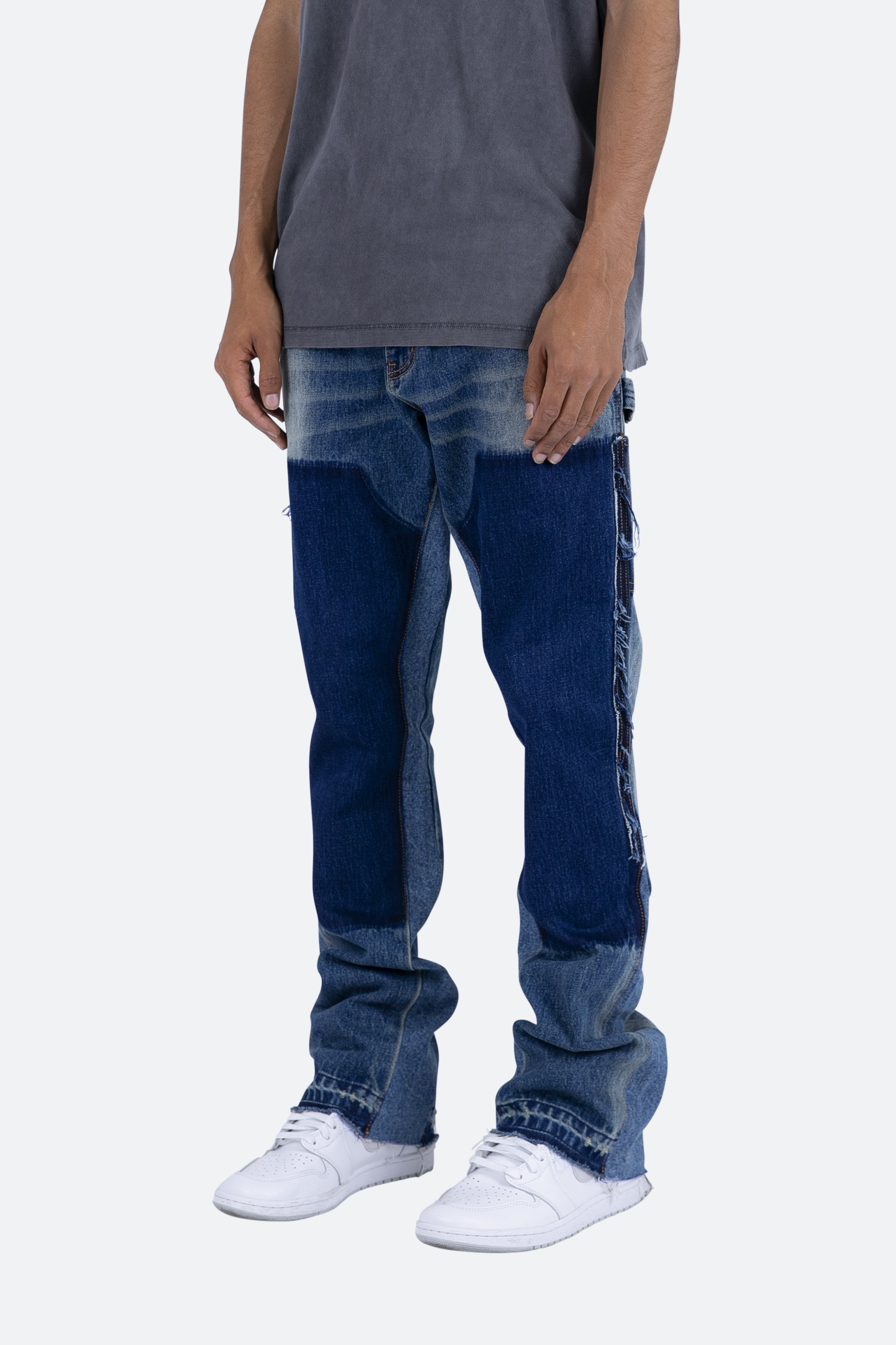 B118 Work Flare Denim - Blue