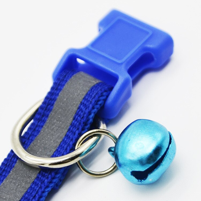 Colorful Dogs Collar With Bell