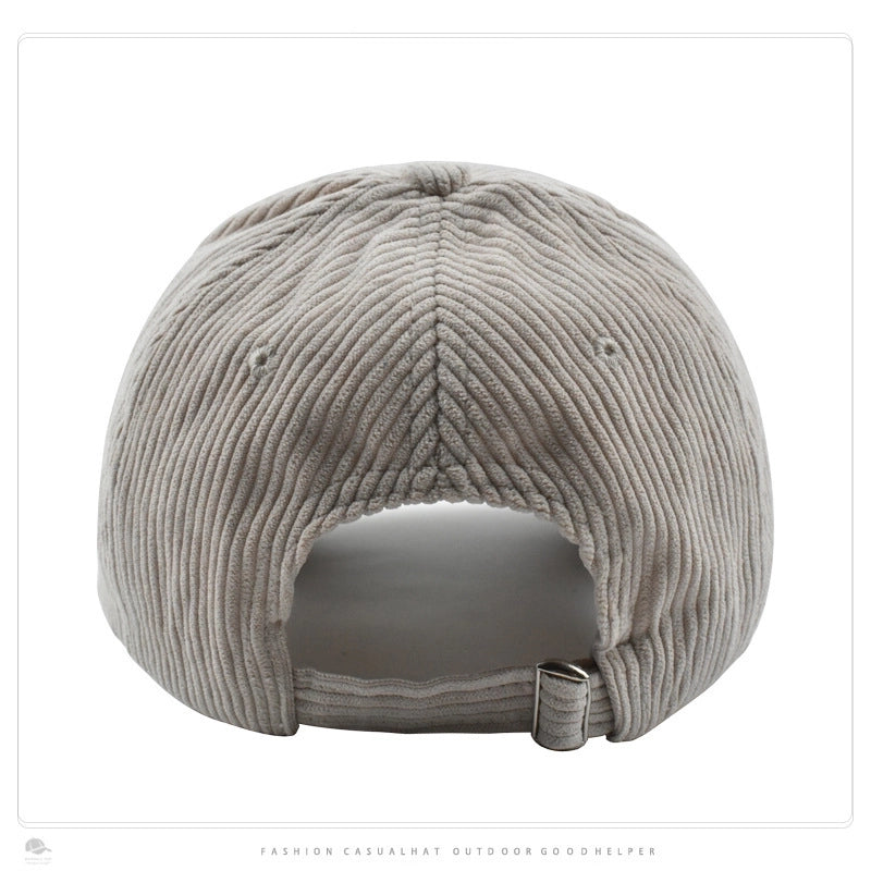Unisex Elegant Lady Solid Color Curved Eaves Baseball Cap