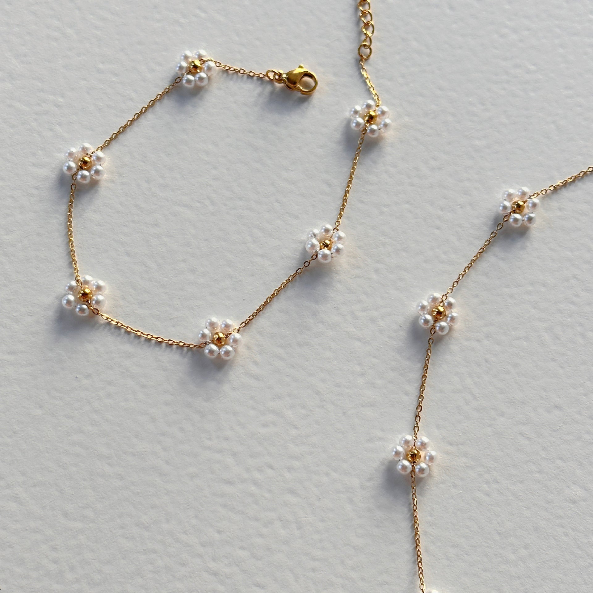 Flower Titanium Steel Necklaces