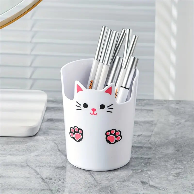 Cute Cat Design Multi-Functional Storage Box