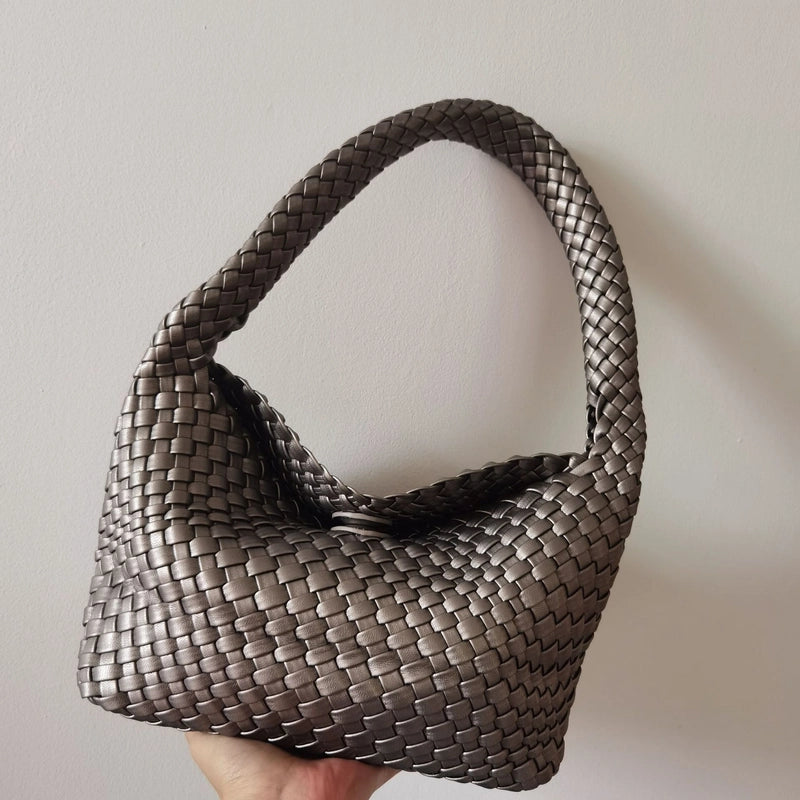 Summer Handmade Woven Bag Women's Bag New Fashion Small Bag Underarm Bag Crossbody Shoulder Hand Bag