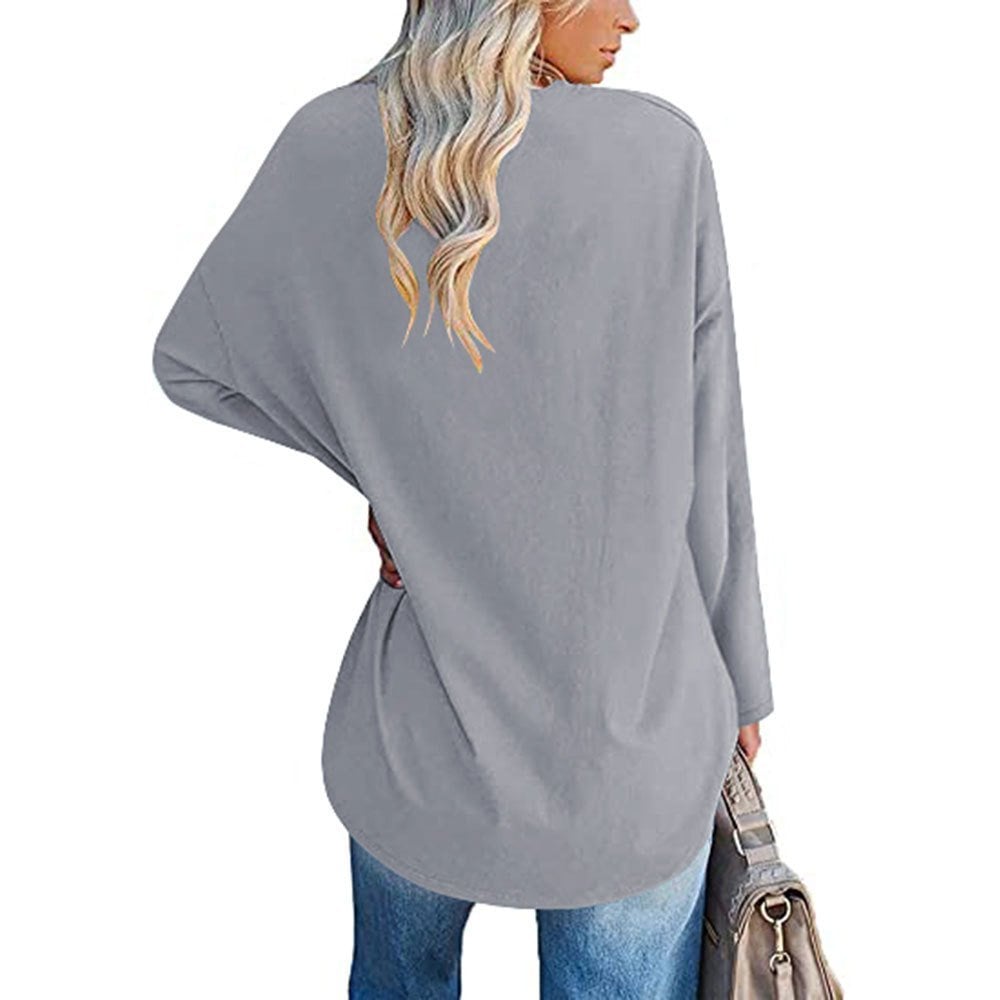 🔥The Last Day Promotion-SALE 70% OFF💋Women's loose long sleeve fashion V-neck knit top