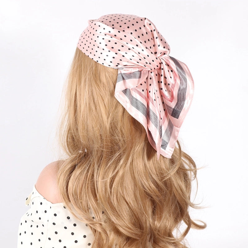 Unisex IG Style Hip-Hop Polka Dots Polyester Kerchief