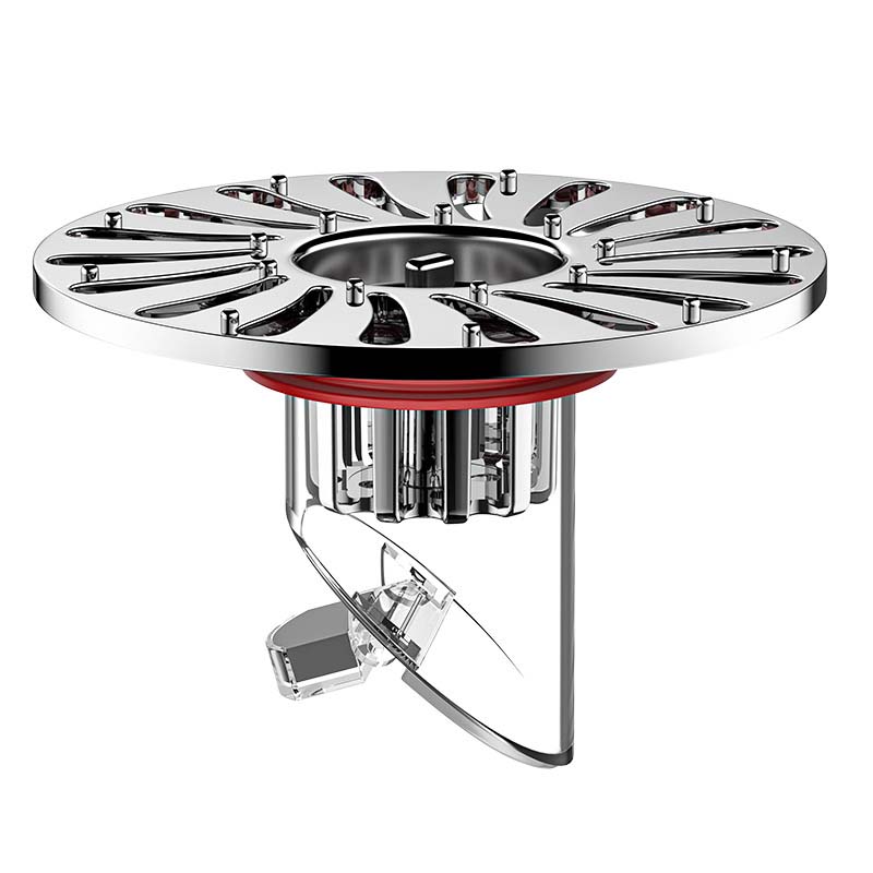 New gravity drainage and deodorant filter