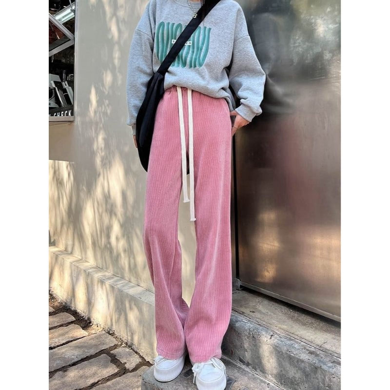 Women's High Waist Wide Leg Pants