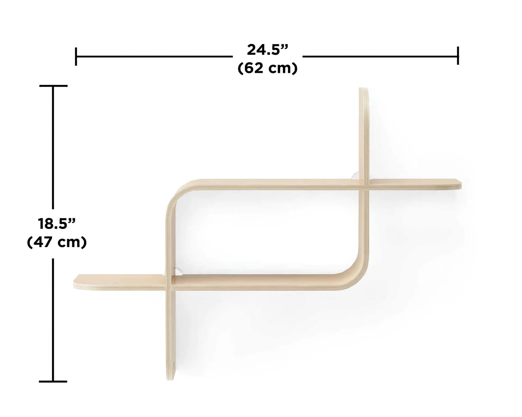 Umbra Montage Shelf. Natural