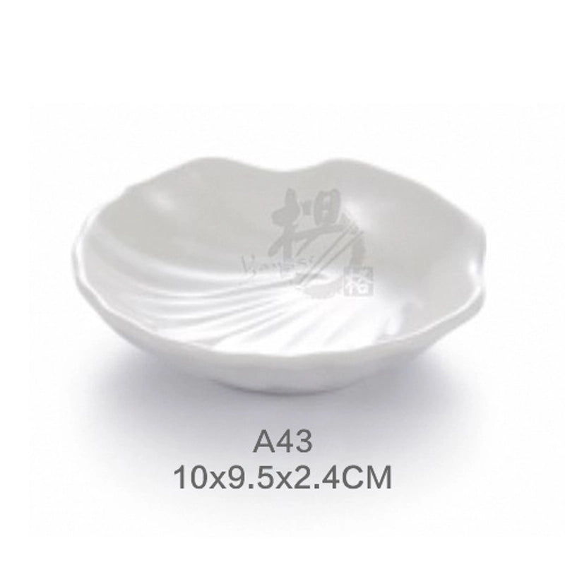 Porcelain-Imitation Milamine Shatter-Resistant Round Small Flavor Dish Chinese Sushi Dipping Sauce Dish Dish Dish Dish Dish Dish Dish Dish Dish Dish Dish