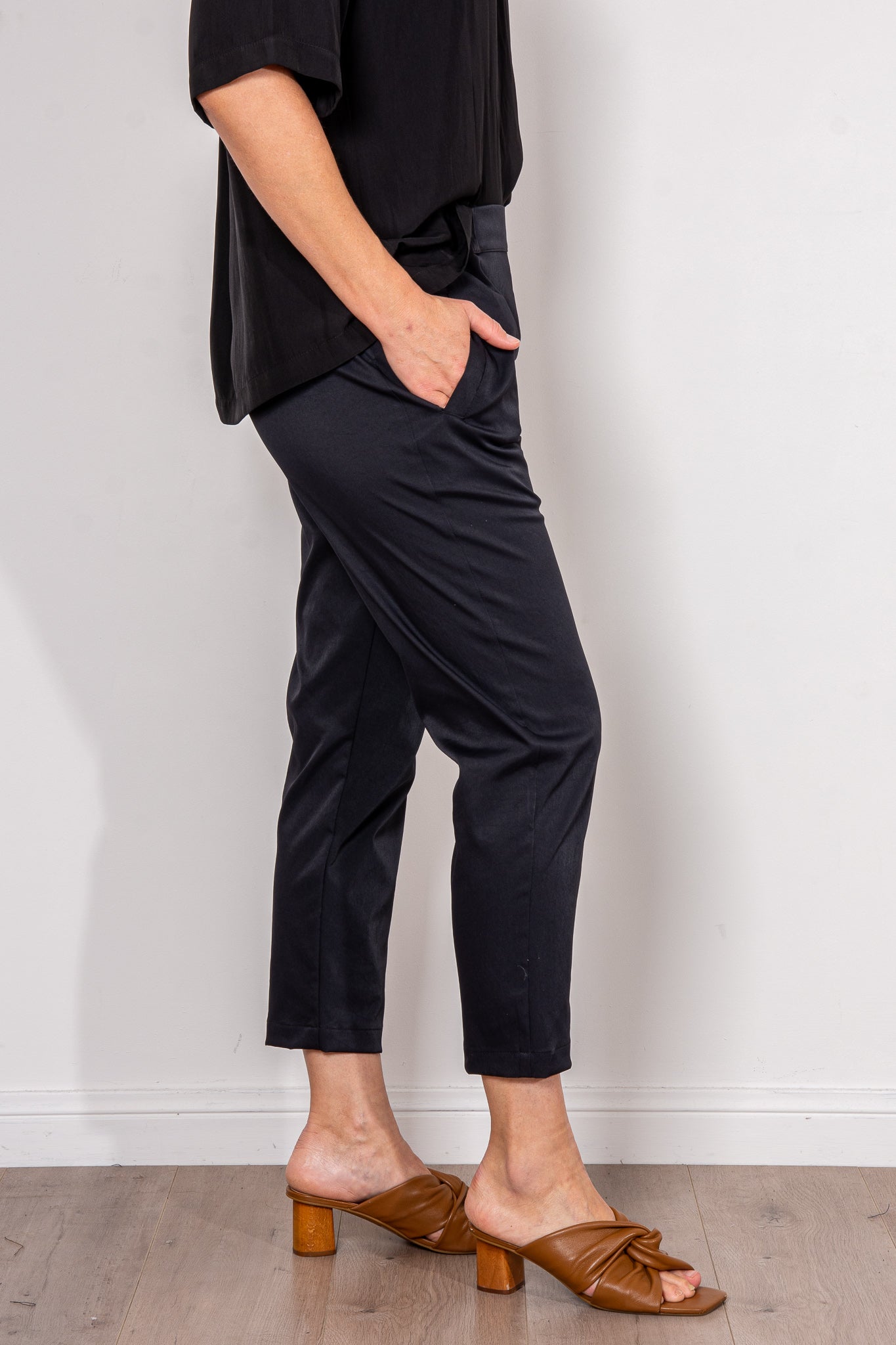 Mela Purdie Welt Pocket Trouser Stretch Chintz