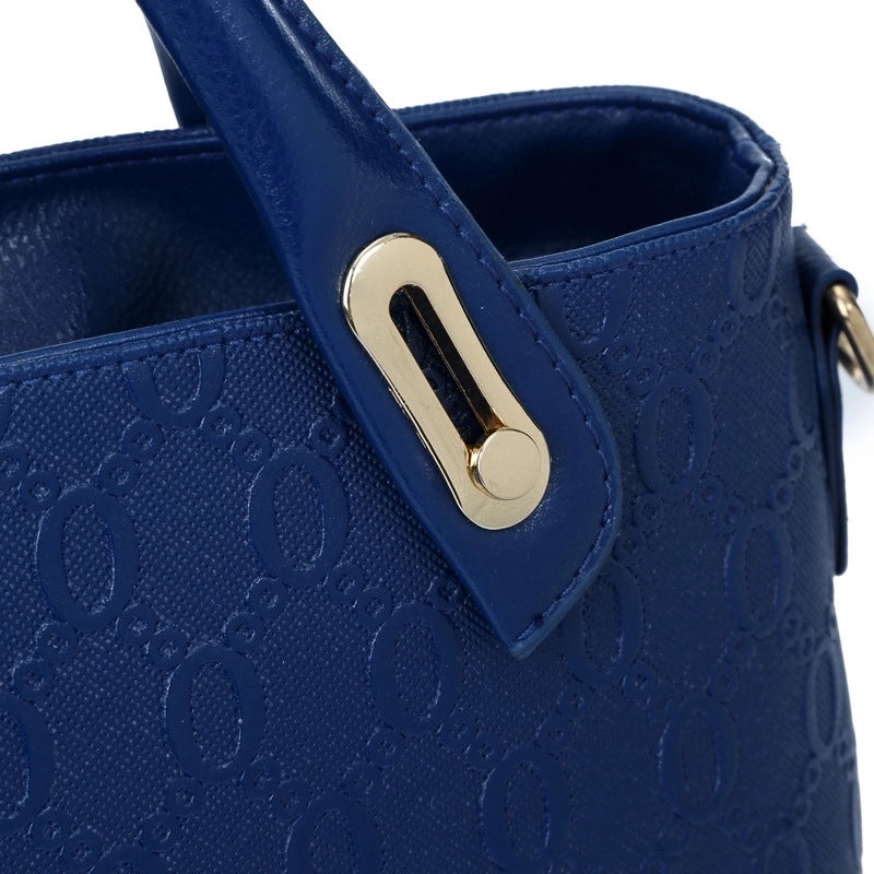 Women's Medium Summer Pu Leather Fashion Bag Sets