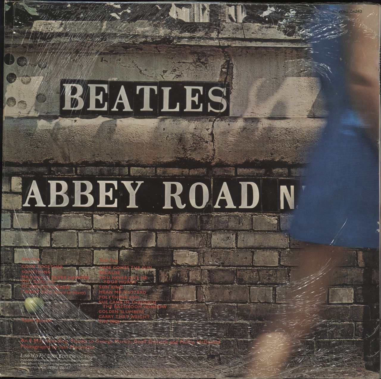 The Beatles Abbey Road - Shrink Dutch Picture disc LP