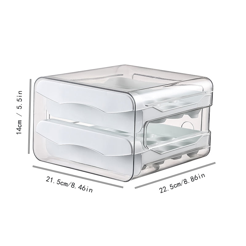 ChefGenius Dual Layer Egg Organizer