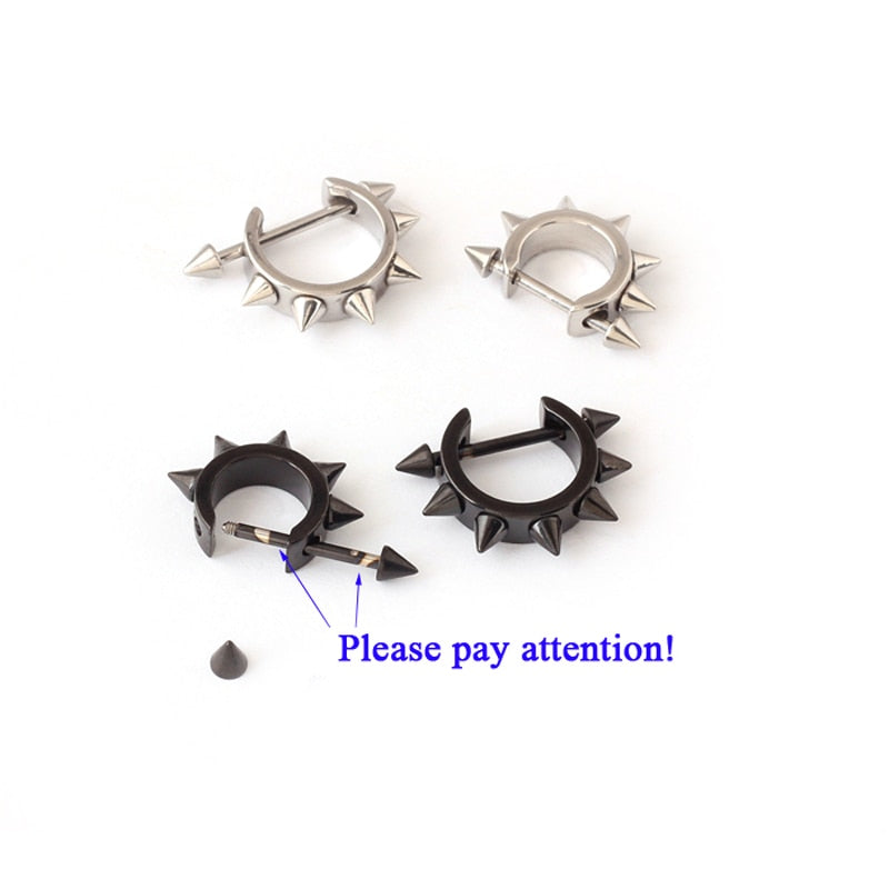 Spike Collar Earrings