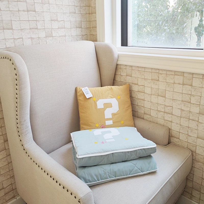 Cartoon Pillow Quilt Kangle House Multifunctional Pillow Quilt Dual-use Two-in-one Single Blanket Pillow Quilt