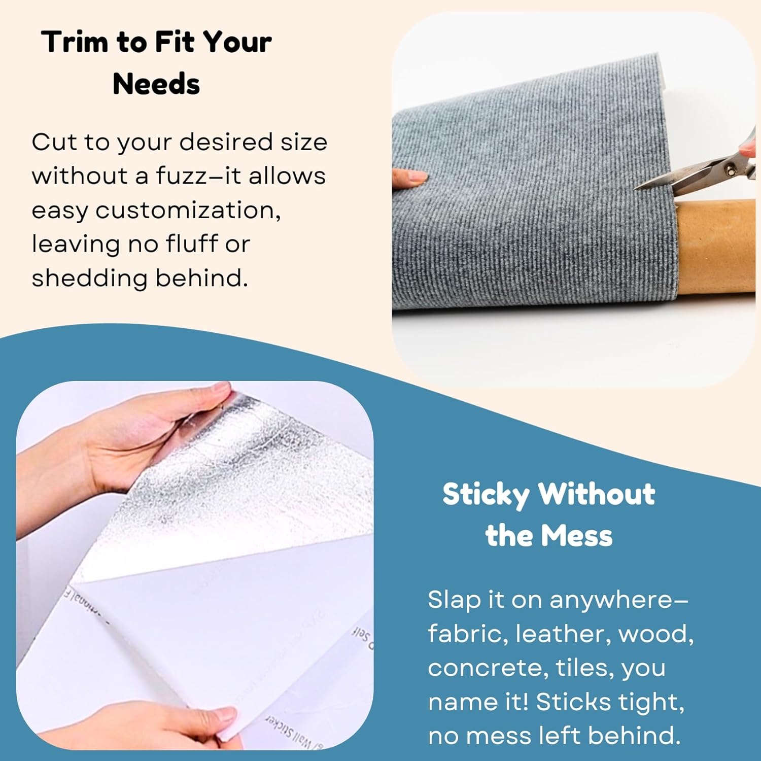 🔥Last day 49% OFF🔥Cat Scratching Mat - Can Protect Furniture
