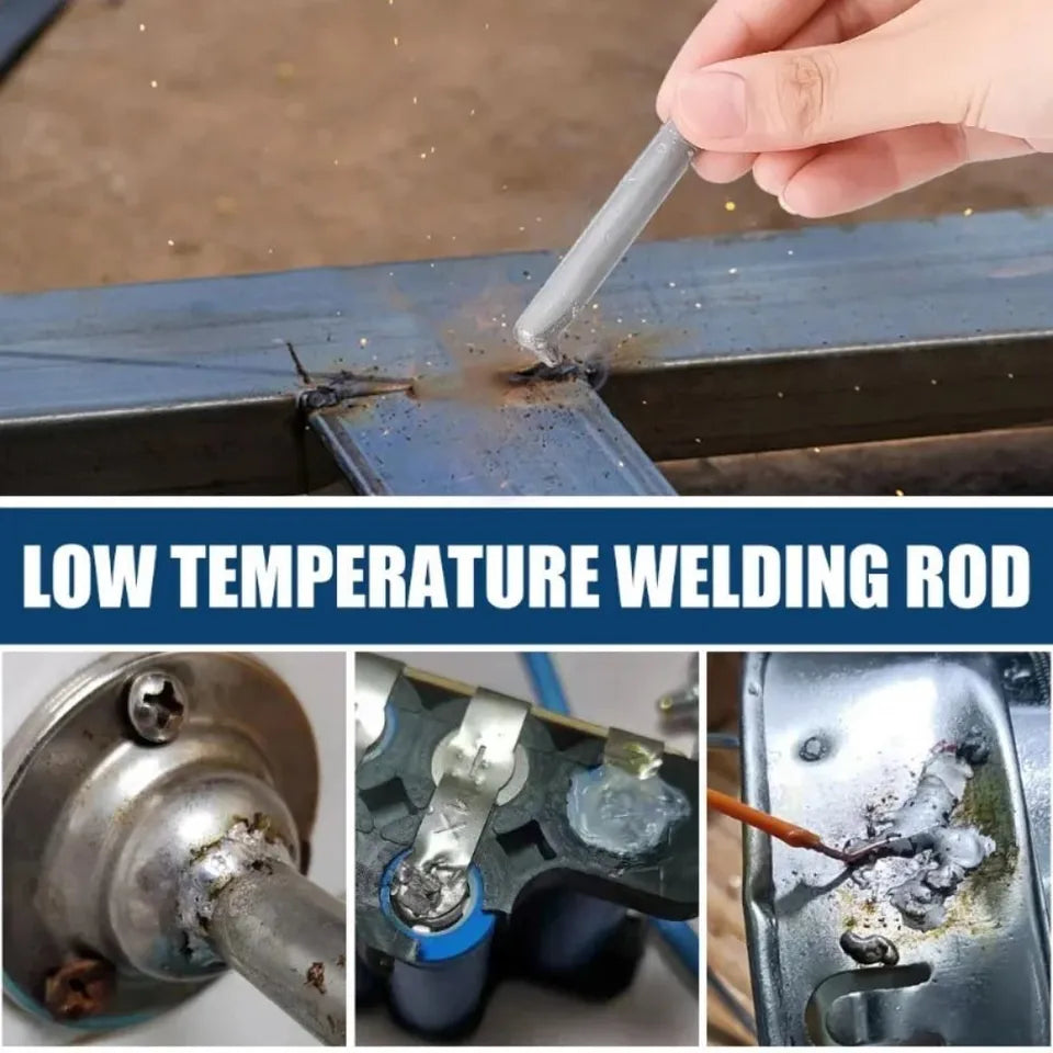 6 Pcs Low Temperature Welding Rods Easy to Melt