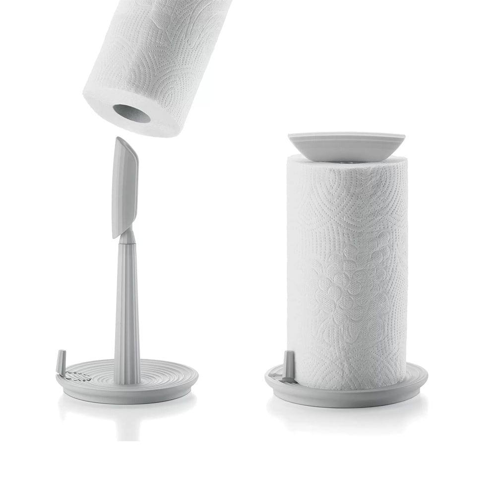 Stop & Tear Kitchen Roll Holder - Matt Grey