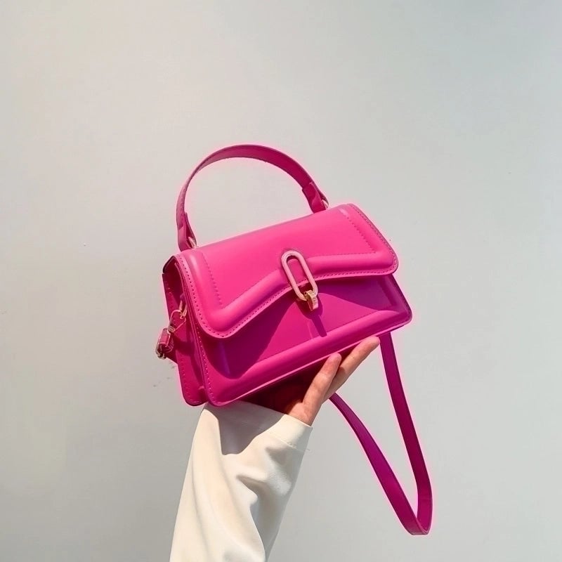 Women's All Seasons Pu Leather Classic Style Handbag