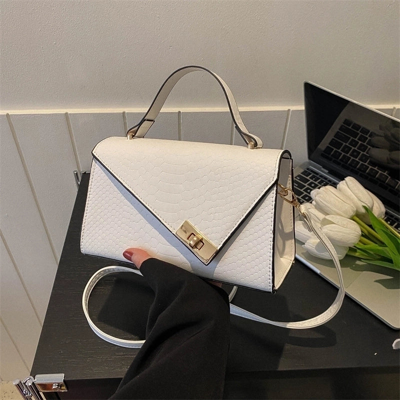 Women's Small Autumn Pu Leather Vintage Style Handbag