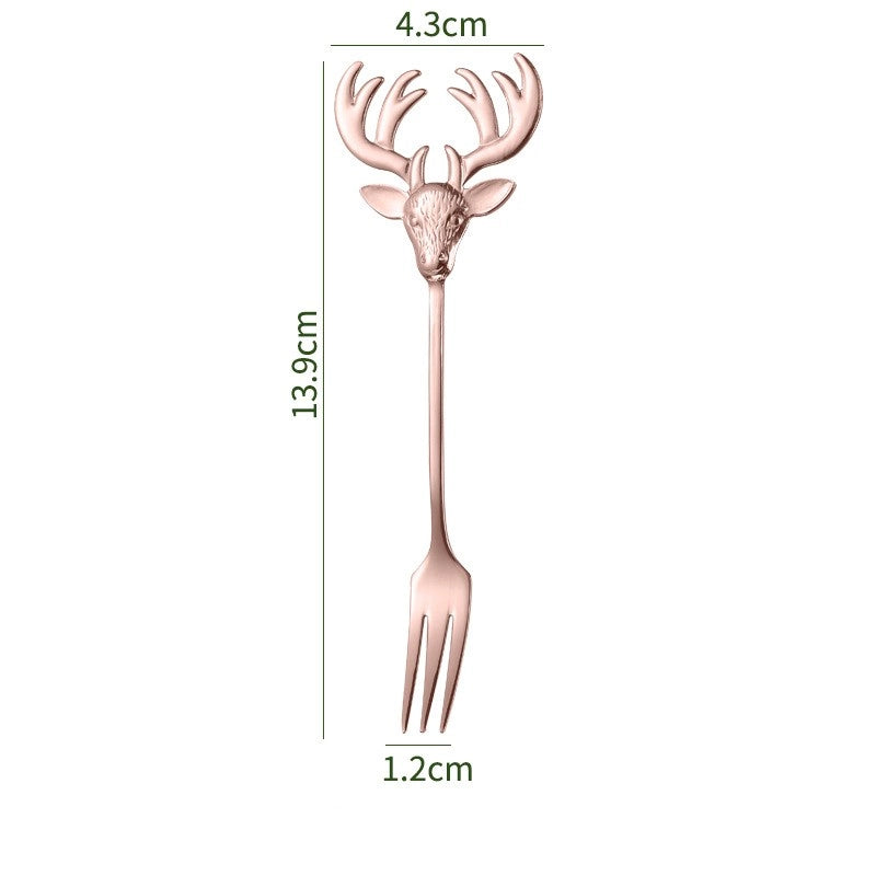 Casual Animal 304 Stainless Steel Spoon 1 Piece