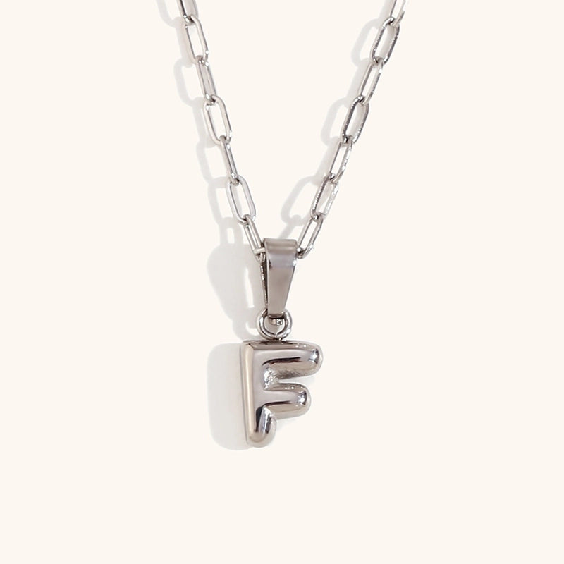 Minimalist Commute Letter Stainless Steel Titanium Steel Plating Gold Plated Pendant Necklace