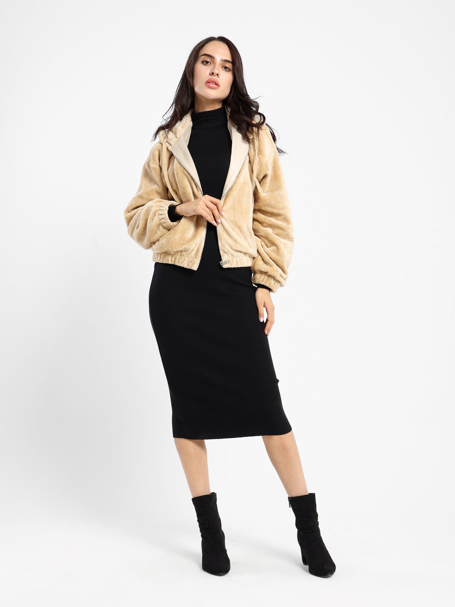 Fluffy Oversized Jacket