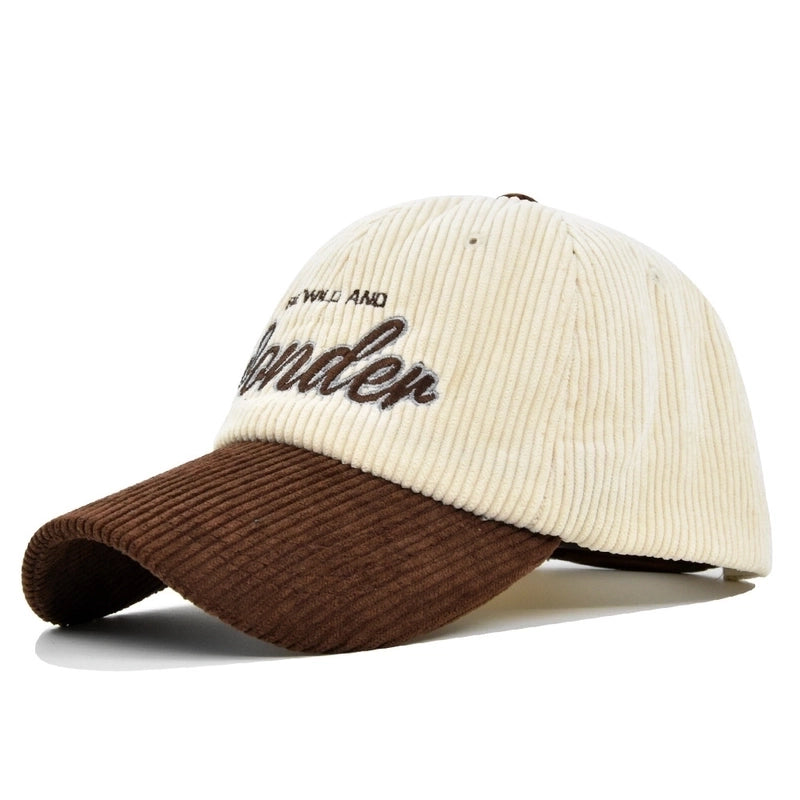 Unisex Fashion Letter Embroidery Flat Eaves Baseball Cap