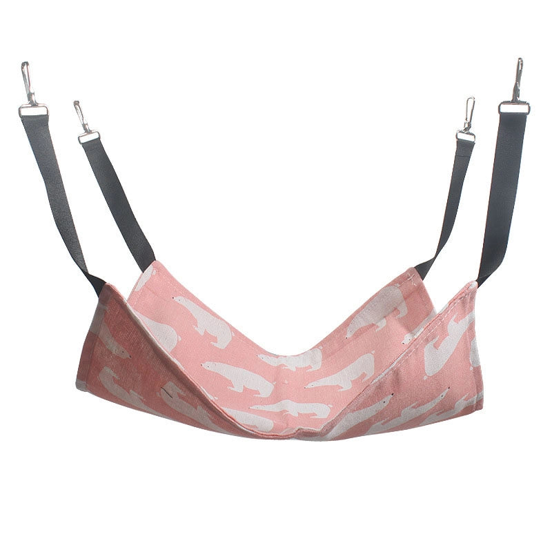 Pet Cat Nest Iron Cage Breathable Plus Velvet Hook Cat Hammock Swing Cat Hanging Nest Pet Hammock Supplies