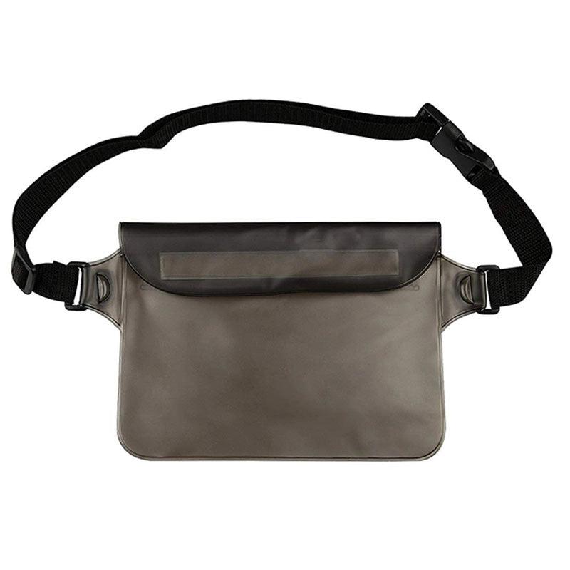 Unisex Casual Solid Color PVC Waist Bags