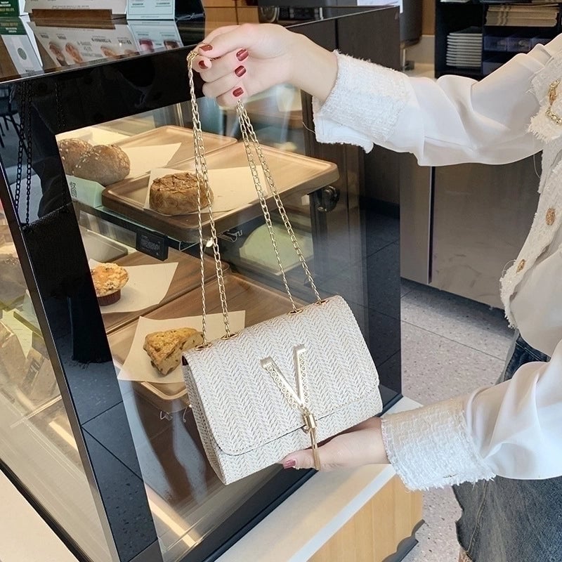 Women's Small Spring&summer Straw Fashion Shoulder Bag