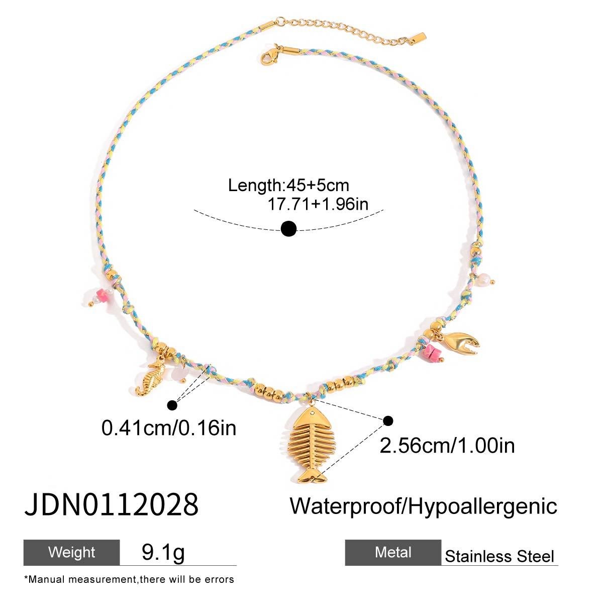 Popular Titanium Steel Necklace Jewelry Women'S Summer Stainless Steel Clavicle Chain Stacking