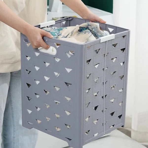 Folding Laundry Basket . Foldable Laundry Basket Plastic