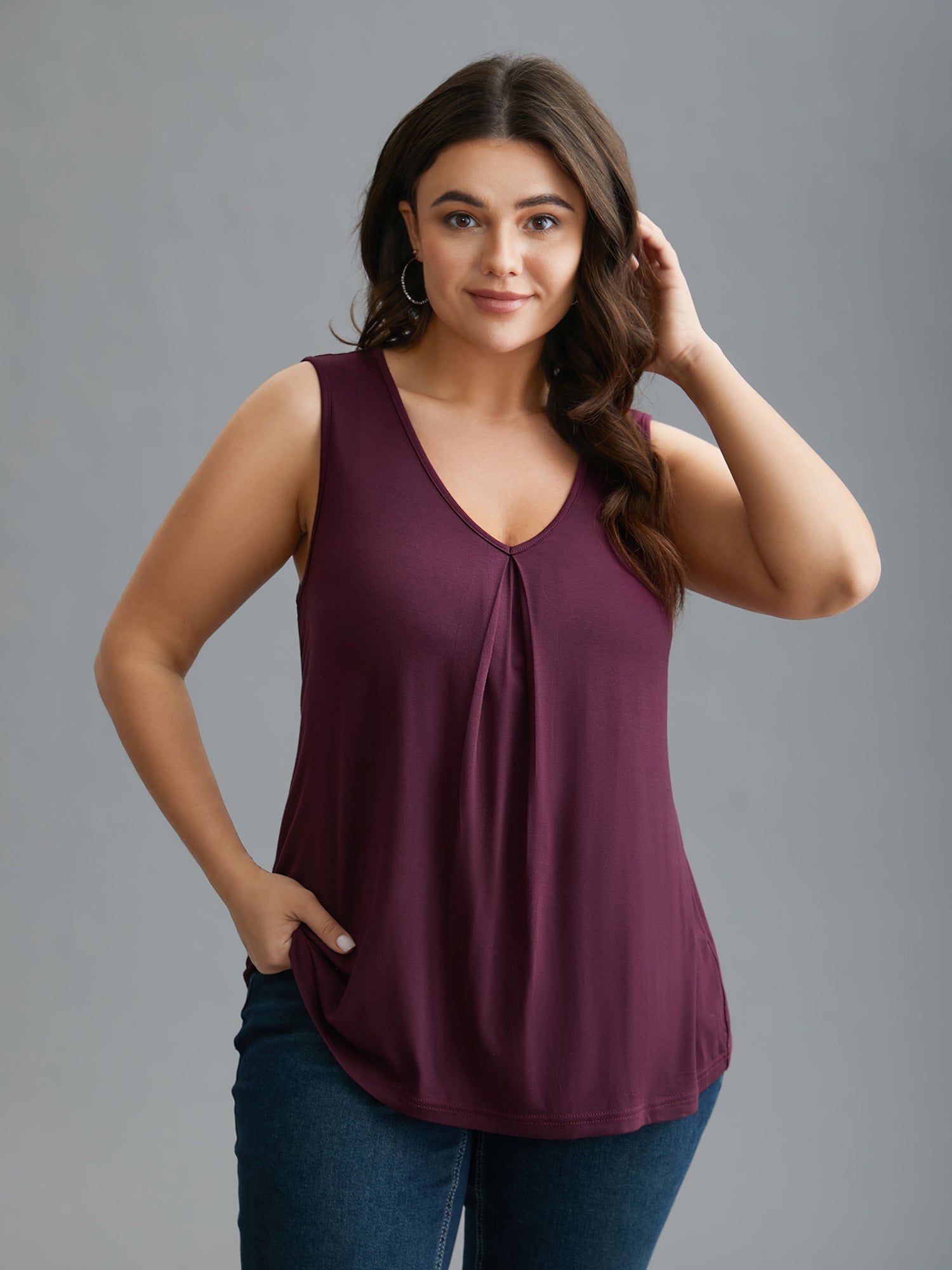 Supersoft Essentials V-Neck Tank Top