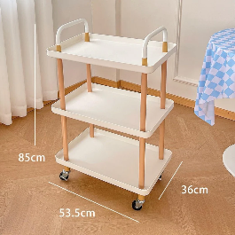 3-Tier Kitchen Storage Trolley