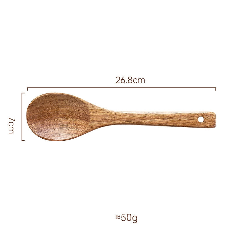 Casual Solid Color Wood Glass Fruit Plate Fruit Fork 1 Piece