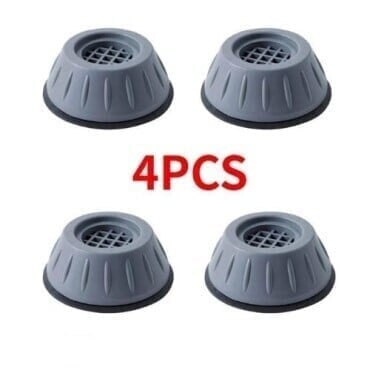 Non-Vibration Washing Machine Feet - 4 Pcs/Set