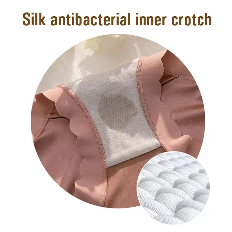 🔥 Antibacterial. moisture absorbing. and odorless silk gynecological underwear