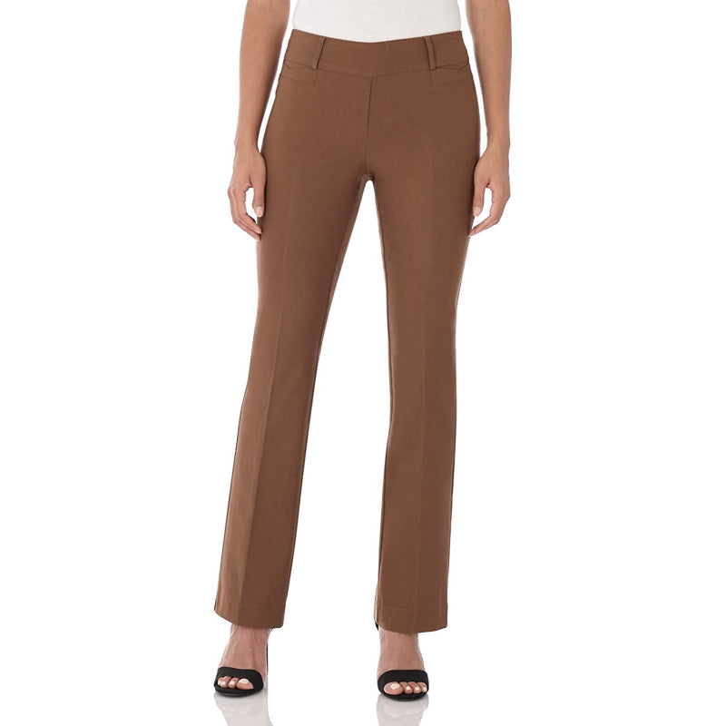 Women's Ease In To Comfort Fit Barely Bootcut Stretch Pants