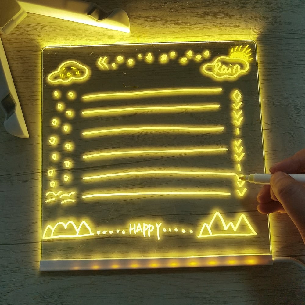 (🌲Early Christmas Sale🎁)-✨The Latest LED Message board/Children's drawing board🎨