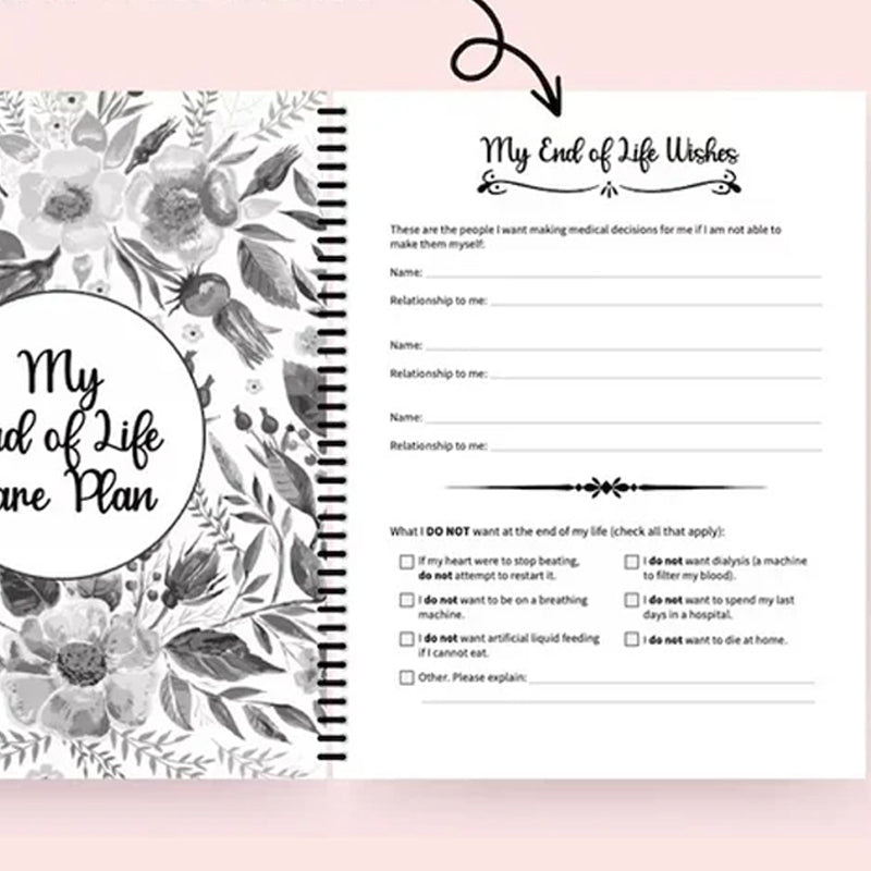 🎃 HalloweenGift: Sh*t. I'm Dead! End of Life Planner - The Ultimate Spooky Gift! 💀👻