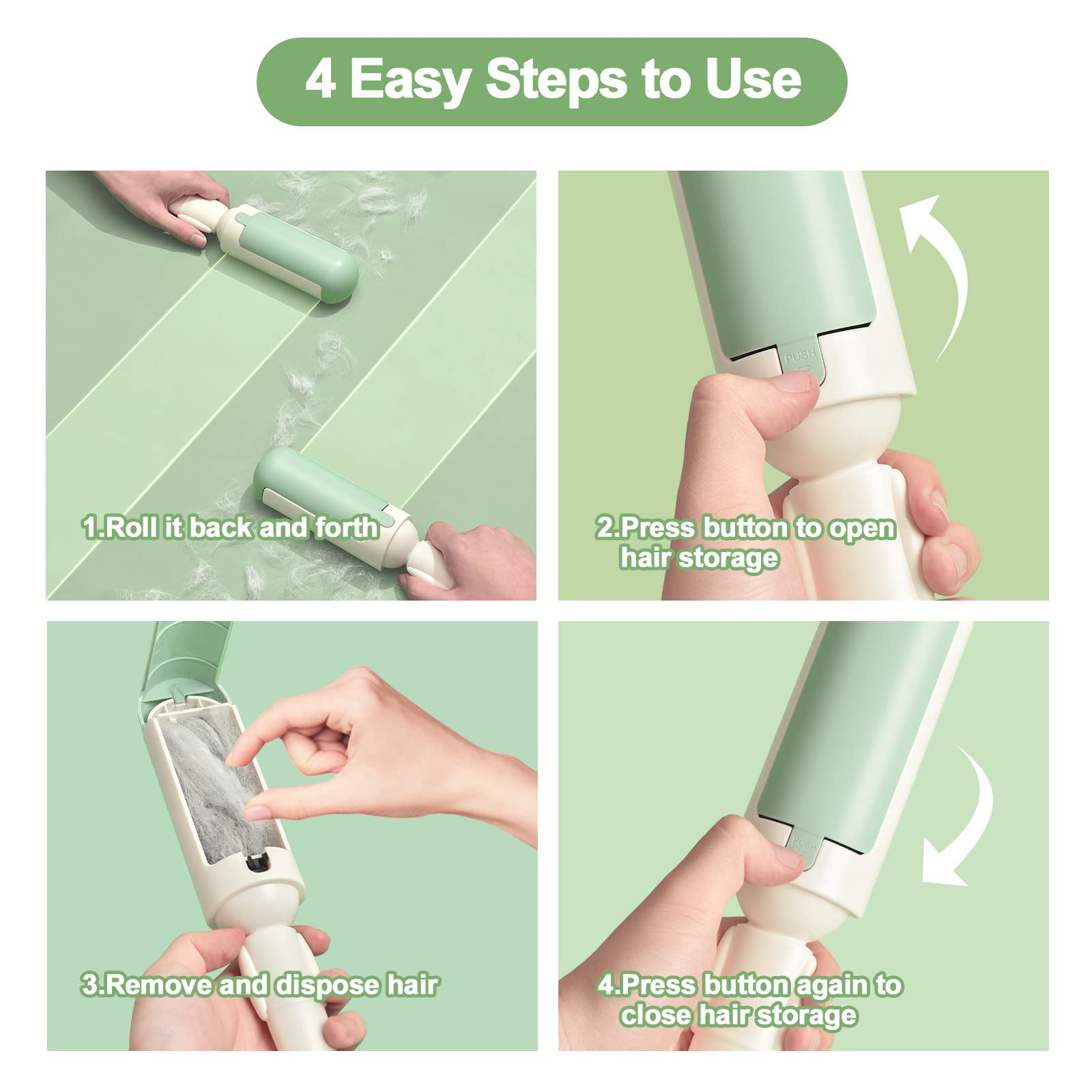 😺Pet Hair Remover Roller😺