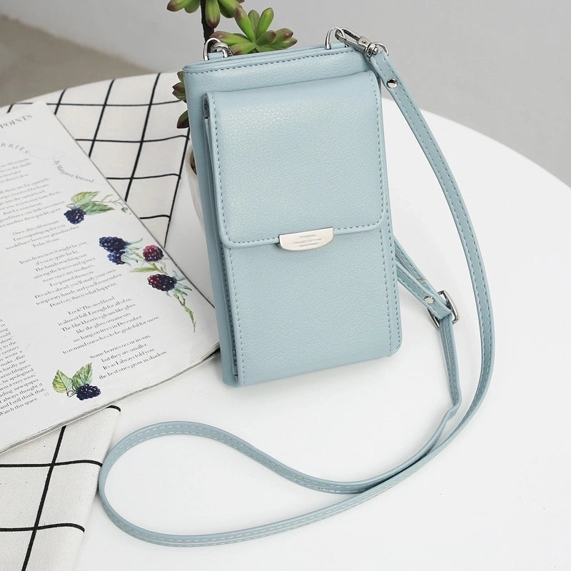 Korean Pu Long Large Capacity Multi-purpose Wallet Mini Mobile Phone Bag