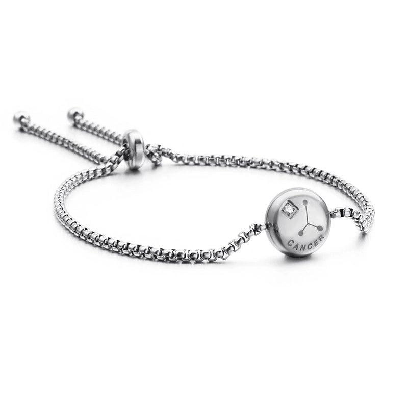 Minimalist Constellation Titanium Steel Rhinestones Bracelets In Bulk