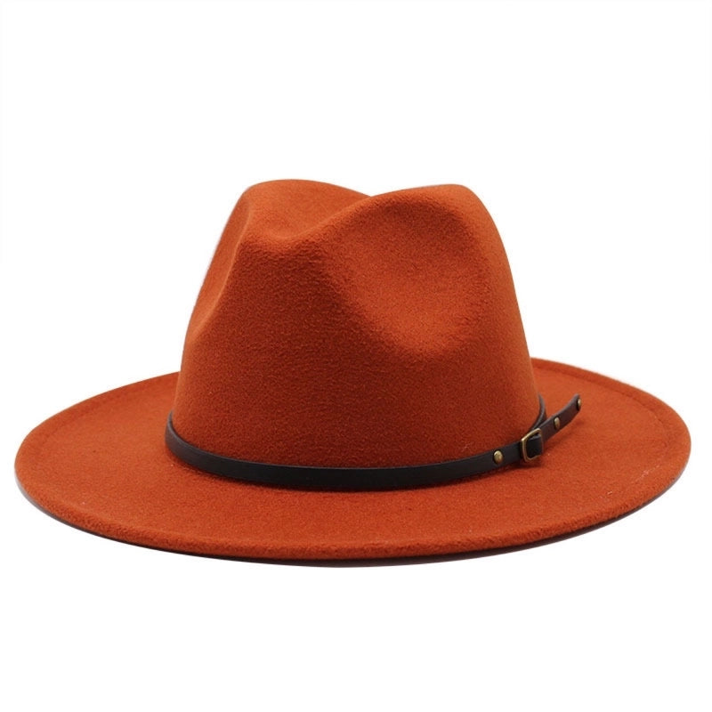 Designed Explosions Jazz Hat Autumn And Winter British Retro Top Hat Women's Fashion Women's Woolen Hat